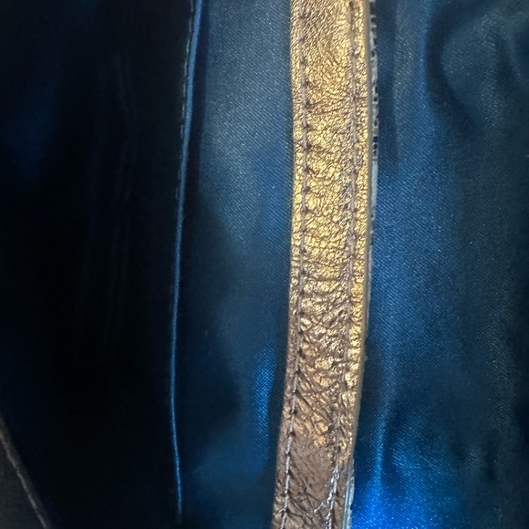 Coach Python Snakeskin Leather Shoulder Crossbody - Picture 8 of 8